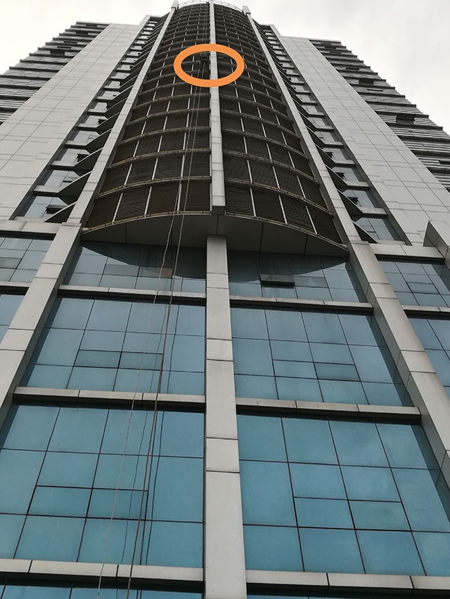 洪大集團(tuán) 南昌高空蜘蛛人