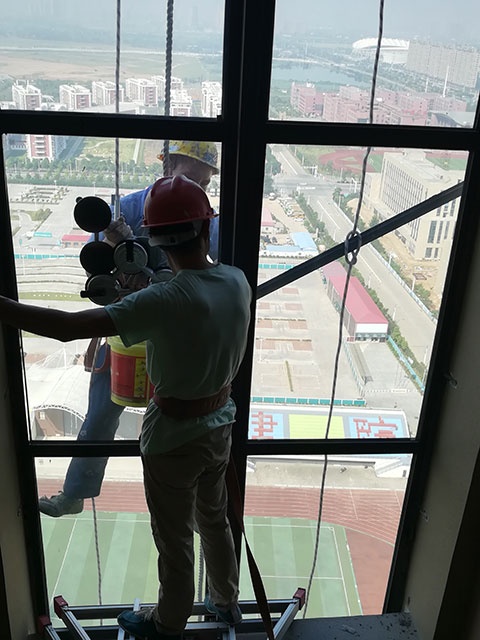 玻璃拆除 南昌高空作業(yè)